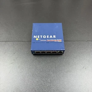 NETGEAR FS105 v2 ProSafe 5-Port 10/100 Ethernet Switch–Fast Network Hub- NO CORD - Picture 1 of 4