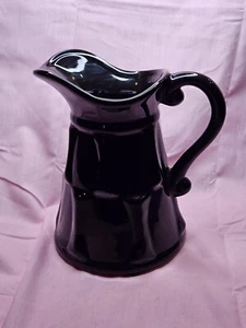 Schwarzer Glaskrug Home Decor, NICHT Lebensmittelqualität  - Bild 1 von 8