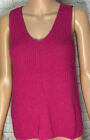   NWT- Women  s Sweater Tank Top- A New Day- Pink - Sz Medium