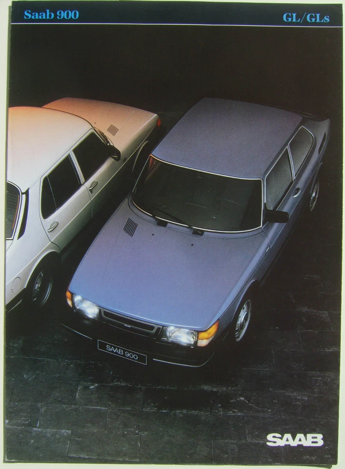 Saab 900 GL & GLS 1983-84 Original UK Sales Brochure Pub. No. 214916 - Image 1 of 1