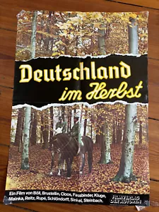 Original Filmplakat "Deutschland im Herbst" 1978 (Fassbinder, u.a.) Din A1 - Bild 1 von 1