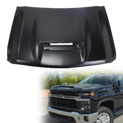 GM1230469 84456263 Hood Panel Fits 2017-2019 Chevrolet Silverado 2500 3500 HD - Изображение 1 из 4
