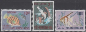 VIET NAM Sc # 402-4 CPL MNH -  FISH - Picture 1 of 1