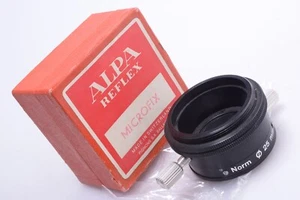 ✅ ALPA MICROFLEX COMBEXTAN BELLOWS ADAPTER 35MM CAMERA 25MM DIA. MICROSCOPE LENS - Picture 1 of 2