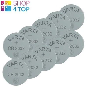 10 BATTERIE VARTA CR2032 LITIO COIN CELL 3V NO MERCURY EXP 2031 SFUSE NUOVE - Foto 1 di 1