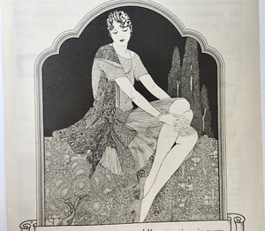 Phoenix Hosiery Womens Fashion Vintage 1927 Magazine Print Ad Art Deco - Picture 1 of 6