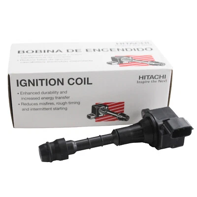 Hitachi IGC0007 Ignition Coil for Infiniti FX35 G35 M35 Nissan 350Z 3.5L V6 - Image 1 of 4