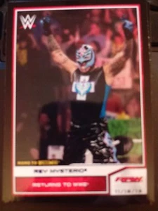 2014 Topps WWE Road to Wrestlemania #57 Rey Mysterio púrpura como nuevo - Imagen 1 de 1