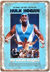No Holds Barred Vintage Movie Poster Old Retro Look Metal Sign MP3287 - Picture 1 of 2