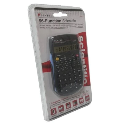Scientific Calculator By Sentry 56 Function CA656 New Sealed Package - Image 1 of 4