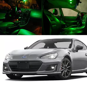 Kit de paquete interior de lámpara LED verde xenón verde xenón para Subaru BRZ BR-Z premium - Imagen 1 de 1