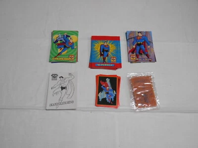 Superman Action Pack Base Set #1-12 + Activity Cards (see Desc.), Skybox 1996 - Image 1 of 4
