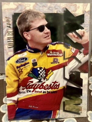 1996 Maxx Race Cards Series One #8 Jeff Burton Nascar   - Image 1 of 2