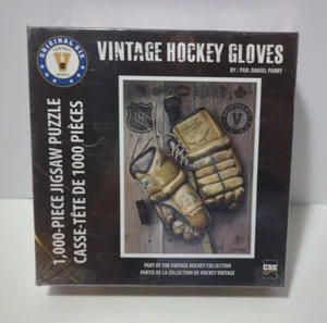 *NEW! CSE Games Vintage Hockey Gloves 1000 Piece Jigsaw Puzzle by Daniel Parry - Bild 1 von 7