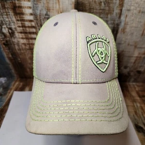 ARIAT Hombres Snapback Gorra de Béisbol Gris Verde Malla Caballo Camionero Rodeo Gorra de Vaquero - Imagen 1 de 8