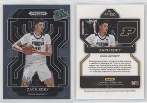 2022-23 Panini Prizm Draft Picks Rated Prospect Zach Edey #RP-ZED