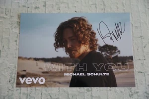 ORIGINAL Autogramm von Michael Schulte. pers. gesammelt. 100% ECHT. GROSSFOTO - Picture 1 of 1