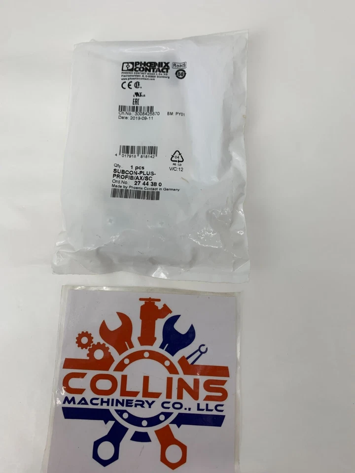 Phoenix Contact 2744380 Subcon-Plus-Profib/AX/SC - D-SUB Bus Connector - Image 1 of 3
