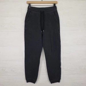 Lululemon Jogger a costine alte donna taglia 4 nero erica allenamento palestra - Foto 1 di 15