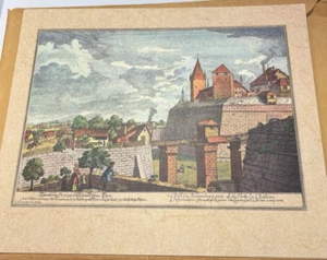 5er Set Historische Nürnberger Drucke von Johann Adam Delsenbach + 1 unsigniert, selten - Bild 1 von 6