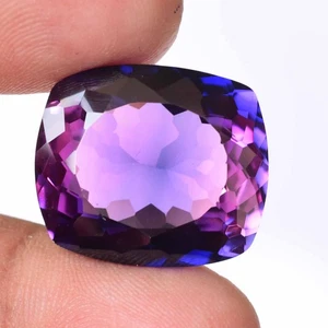 Flawless Natural Purple Pink Tanzanite 40.00 CT AGL Certified Cushion Gemstone - Picture 1 of 7