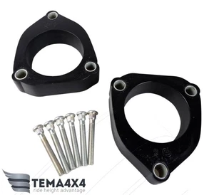 Tema4x4 Front Strut Spacers 30mm for Toyota Echo Yaris iQ Porte Lift Kit - Picture 1 of 2