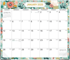 2025 Magnetic Calendar - for Refridgerator from Jan. orange - Picture 1 of 6