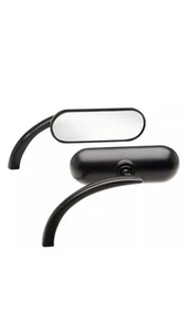 Espejo retrovisor lateral derecho ovalado negro Arlen Ness moto moto moto - 263047 - Imagen 1 de 7