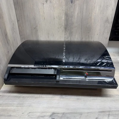 SONY PlayStation 3 PS3 FAT Console Backwards Compatible CECHE01 80GB - Untested - Image 1 of 4