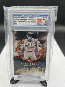 2017 Panini Diamond Kings Heritage Collection #HC-27 Wade Boggs ASGA GEM MINT 10 - Bild 1 von 2