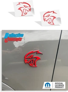 2021-2026 Durango SRT Hellcat Fender Emblem Overlay Decal Stickers - Picture 1 of 74