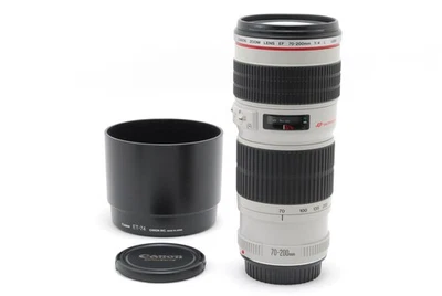 [Almost Unused] Canon EF 70-200mm f/4 L USM Zoom Lens for EF Mount From JAPAN - Image 1 of 4