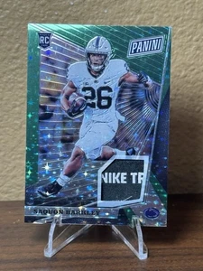 2018 Panini The National VIP - Saquon Barkley #88 Green Relics /25 pop 1 w Nike  - Picture 1 of 2