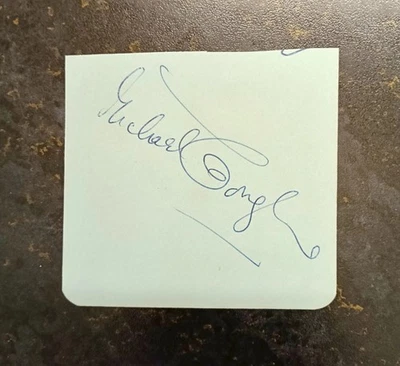 Michael Gough Signed Index Card Batman - Image 1 of 2