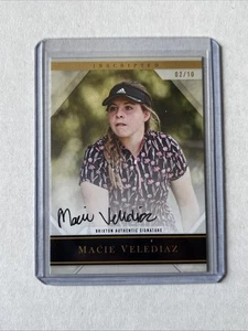 2023 Brixton Gold Inscripted Auto Macie Velediaz #36 Disc Golf /10 - Bild 1 von 2