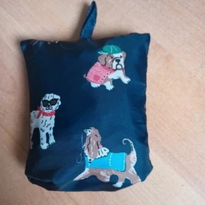 Borsa shopper pieghevole nuova senza etichette floreale cani Cath Kidston - Foto 1 di 2