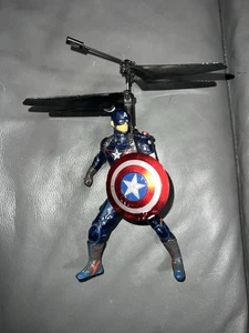 Captain America  2 Channel Flying Figure RC Helicopter Marvel No Remote - Picture 1 of 6