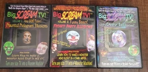 Big Scream TV 2004 DVDs Vol 1 2 3 Halloween Haunted House FX Props Decor Used On - Picture 1 of 12