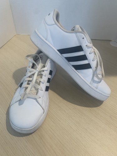 Adidas Cloud bianco EF0103 unisex bambini Grand Court K taglia US5 EUR 37 5