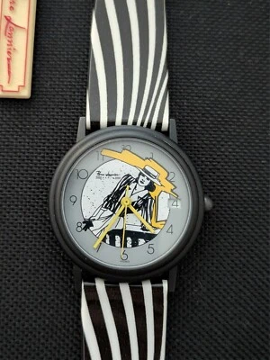 Reloj de Moda Pierre Lannier Vintage París Años 80 Arte Pop - ¡Nuevo de Lote Antiguo con Etiqueta Original! Foto 1 de 4
