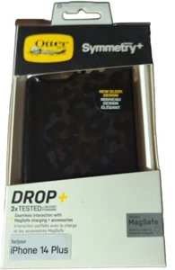 GENUINE Otter Box Symmetry+ Series Animal Print MagSafeCase For iPhone 14+ New! - Picture 1 of 2