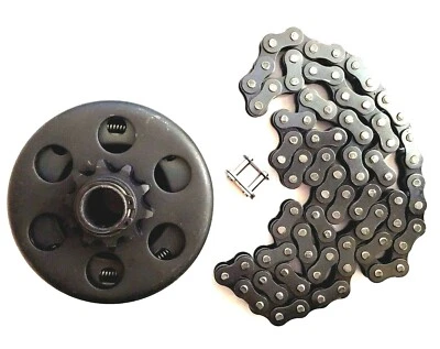 PAUL EAGLE CENTRIFUGAL CLUTCH + CHAIN FITS HONDA 5.5 HP 6.5 HP 3/4'' BORE 40/41/420 GO KART