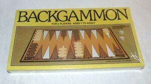 Vintage 1981 Backgammon Game Whitman USA Sealed In Box