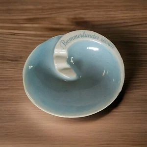 Cenicero Vintage Baby Blue Bommerlunder Aquavit Wave Bavaria Bar Licor Tabaco - Imagen 1 de 9