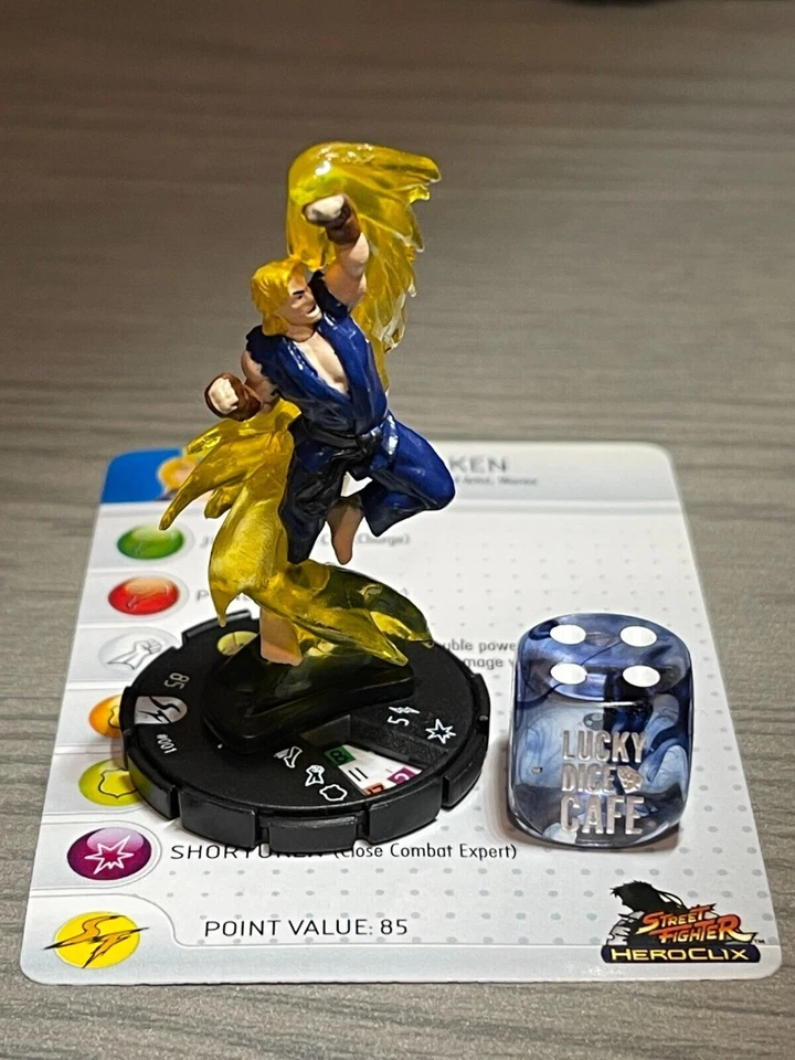KEN HEROCLIX Street Fighter 001 Foto 1 de 1