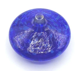 Lampada a olio Vines arte vetro firmata blu 2002 - Foto 1 di 7