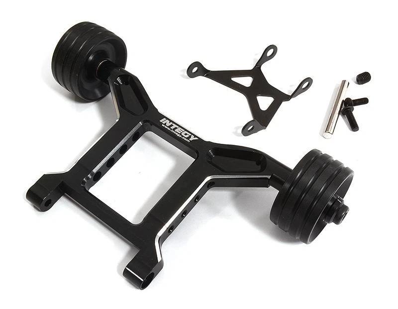 Arrma Granite 4x4 3S BLX BLACK Aluminum Wheelie Bar 4WD INTC29008BLACK Integy - Image 1 of 1