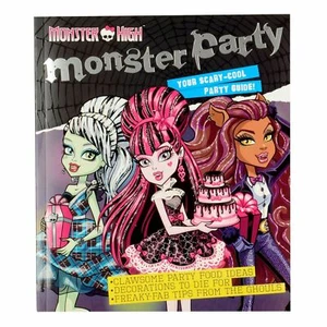 Monster High Monster Party Guide Book Recipes & Games Paperback Halloween Kids - Imagen 1 de 1