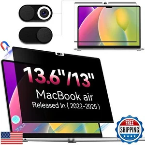Yklssm Magnetic Privacy Screen Compatible with 13.6/13 Inch (2022-2025, M2, M - Picture 1 of 5