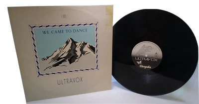 Ultravox ‎We Came To Dance Vinyl EP 12" Record SynthPop New Wave 1980 UK Electro - Image 1 of 3